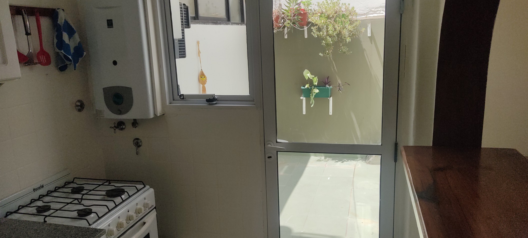 Alquiler Monoambiente | Cocina Independiente | PATIO